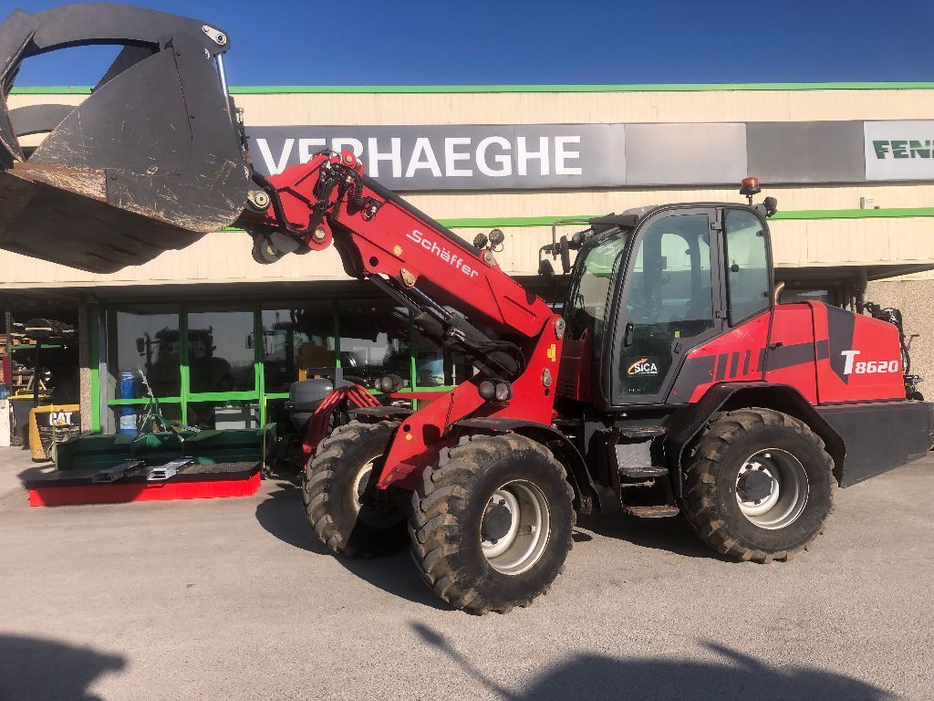E-FARM: Schäffer 8620 T - Chargeur télescopique  - id HFWCJAQ - 92 000 € - Année: 2023 - Lecture du nombre d'heure: 980,France