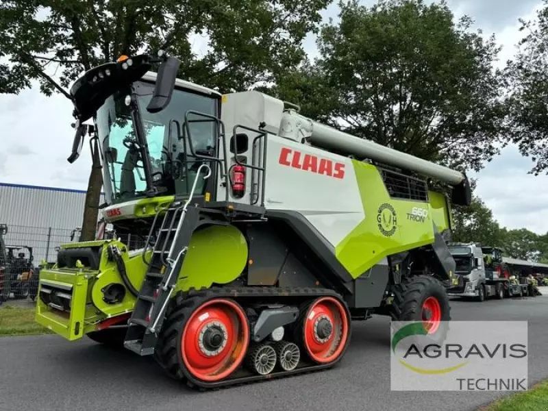 E-FARM: Claas Trion 660 TerraTrac - Combină de recoltat - id SFIKJRM - 299.900 EUR - Anul: 2022 - Citeste ore: 354,Muterea motorului: 408,Germania