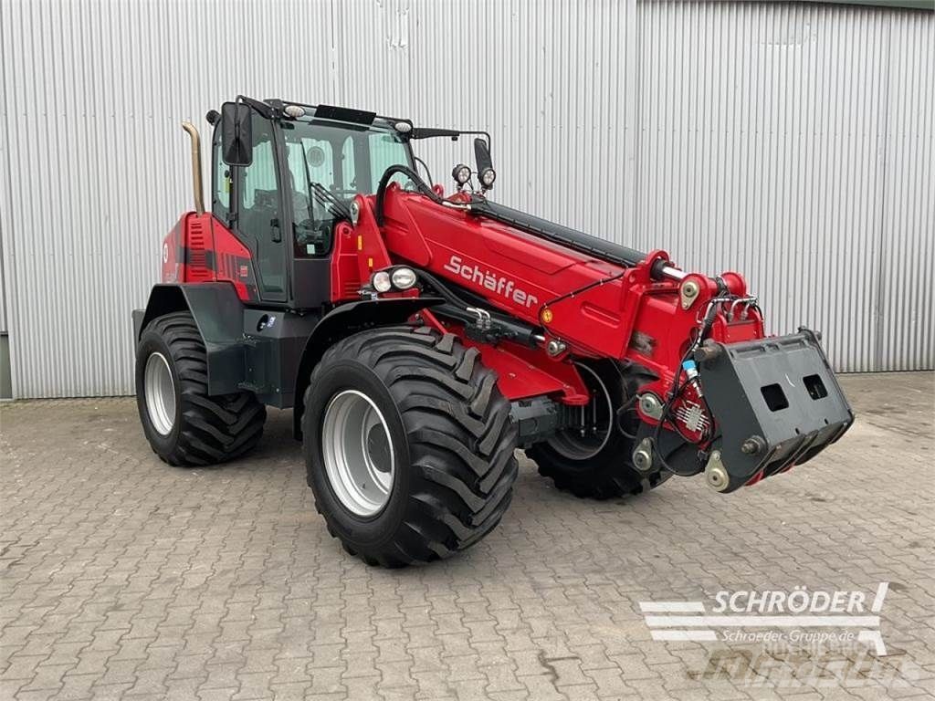 E-FARM: Schäffer 9660 t - Chargeuse sur pneus - id 7IFUETW - 128 885 € - Année: 2020 - Lecture du nombre d'heure: 292,Puissance du moteur (chevaux): 156,Allemagne