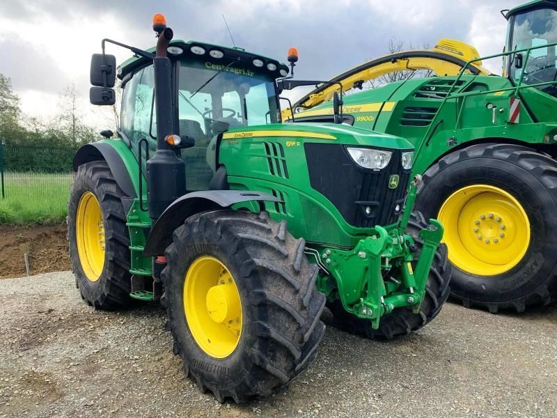E-FARM: John Deere 6195 R - Tracteur - id USXQBEK - 105 000 € - Année: 2019 - Lecture du nombre d'heure: 3 035,Puissance du moteur (chevaux): 195,France