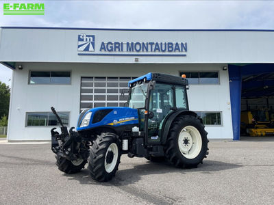 E-FARM: New Holland T4.100 F - Tractor - id TBIBD98 - €55,500 - Year of construction: 2022 - Engine hours: 810,Engine power (HP): 100,France