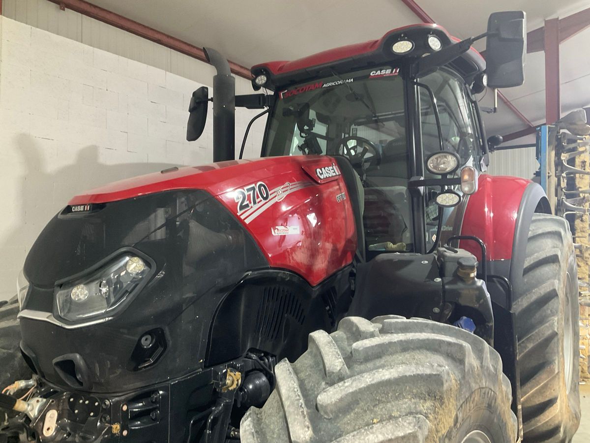 E-FARM: Case IH Optum 270 CVX - Tractor - id R1BU5MT - 120.000 EUR - Anul: 2019 - Citeste ore: 2.800,Muterea motorului: 270,Franța
