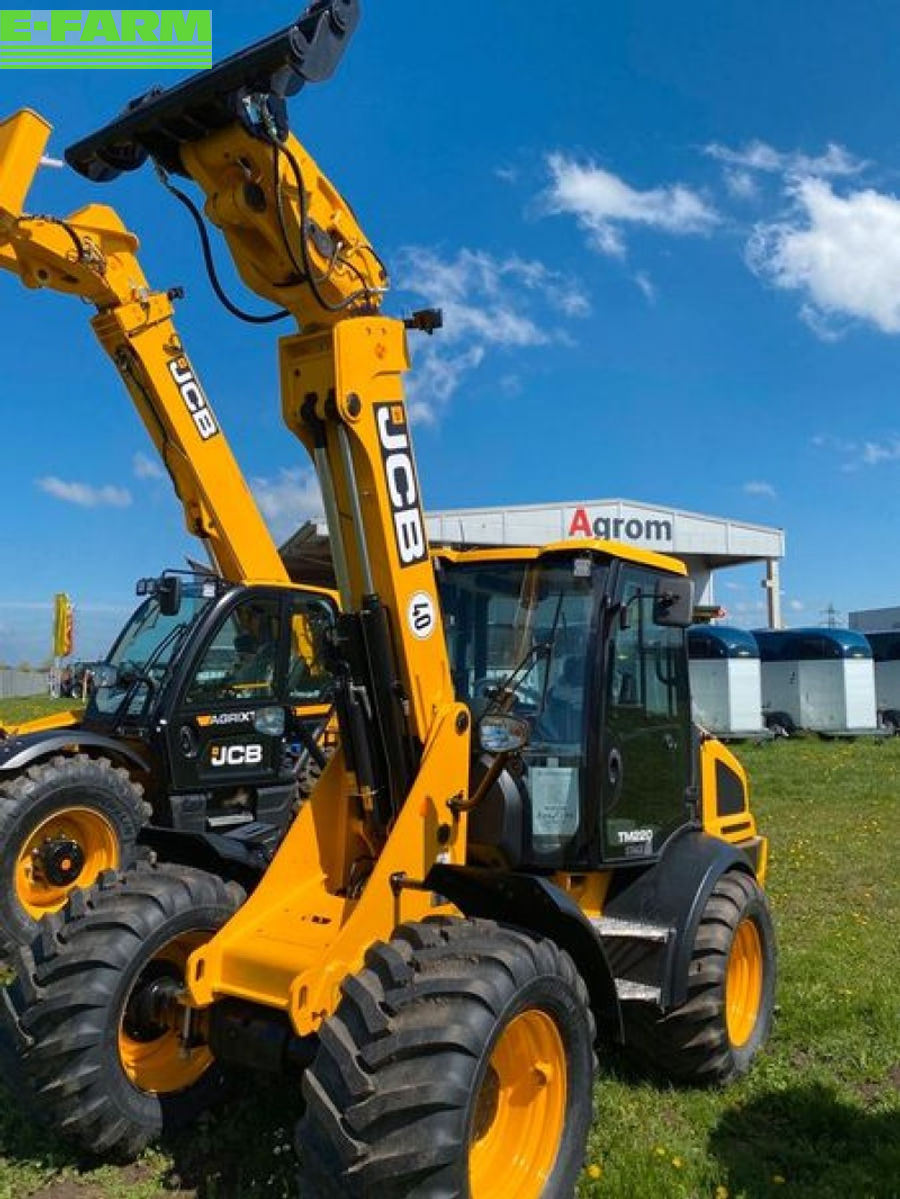 E-FARM: JCB tm220 agri sonderpreis‼ - Колесный погрузчик Tele - id R9IMH9N  - Мощьность двигателя: 74