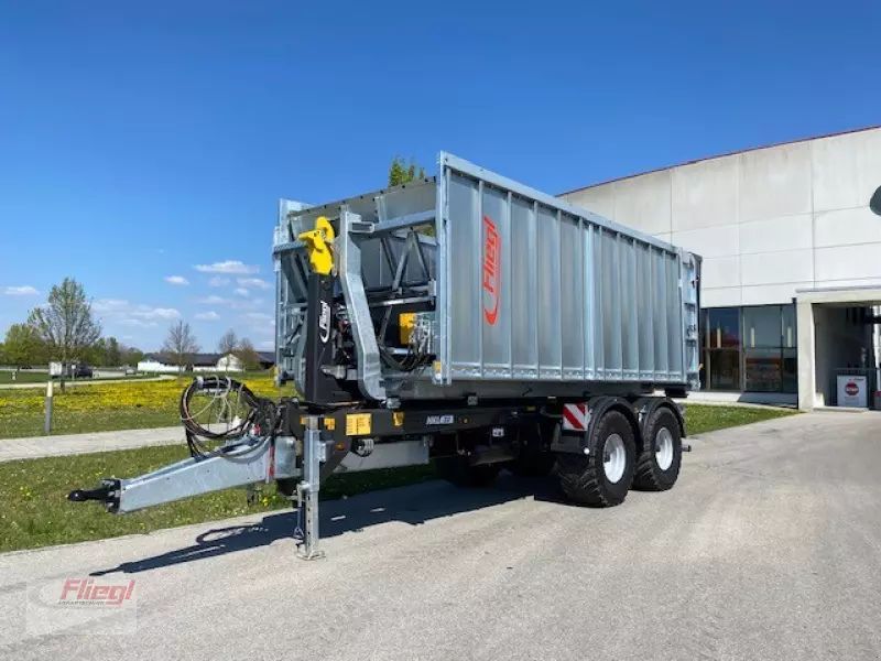 Fliegl asa 6800 abschiebemulde mit hackenliftrahmen Wózek paszowy 38 700 €