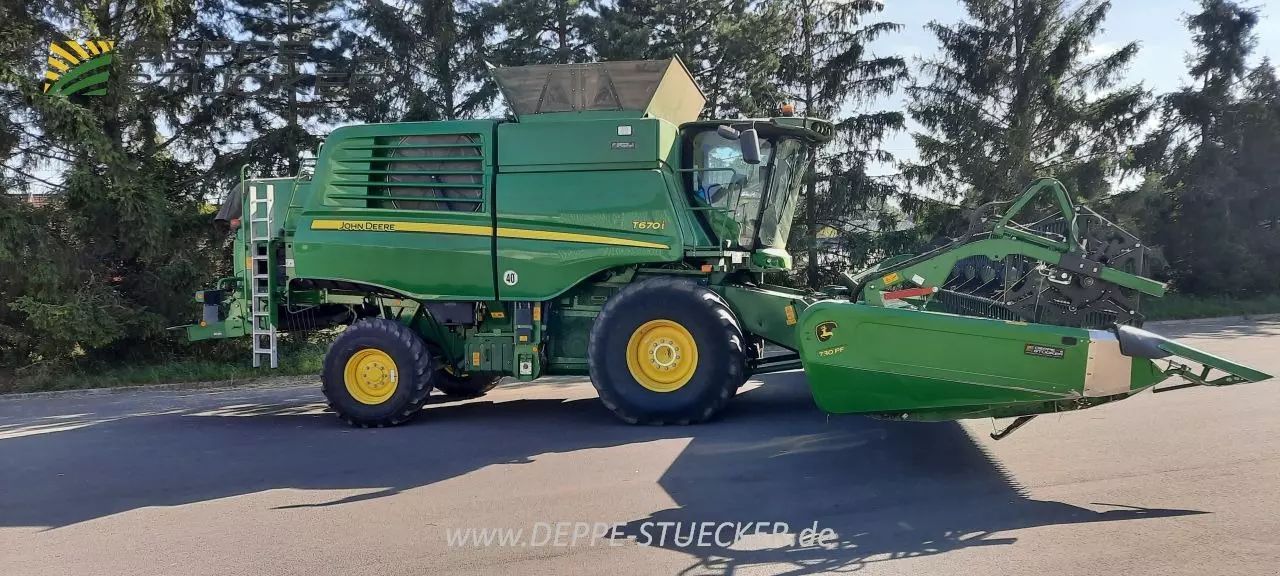 E-FARM: John Deere T670 - Mähdrescher - id ACTEXJJ - 285.000 € - Baujahr: 2018 - Abgelesene Motorstunden: 956,Deutschland