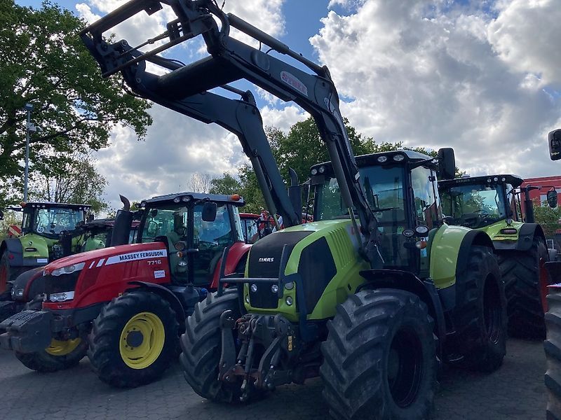 E-FARM: Claas Axion 810 CMATIC CEBIS - Tractor - id JERZUUV - €39,500 - Year of construction: 2008 - Engine hours: 7,015,Engine power (HP): 170,Germany