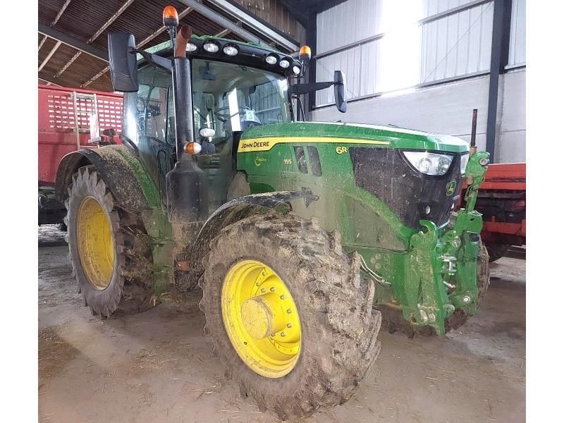 E-FARM: John Deere 6R 155 - Tractor - id NRAYRPL - 110.000 EUR - Anul: 2022 - Citeste ore: 2.500,Muterea motorului: 155,Franța