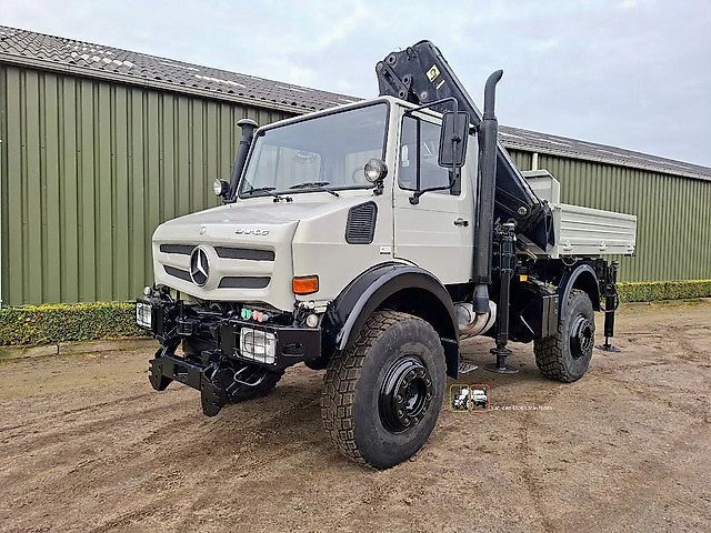 Mercedes-Benz unimog u1850 met hiab 166 Vehículo de motor 64.950 €