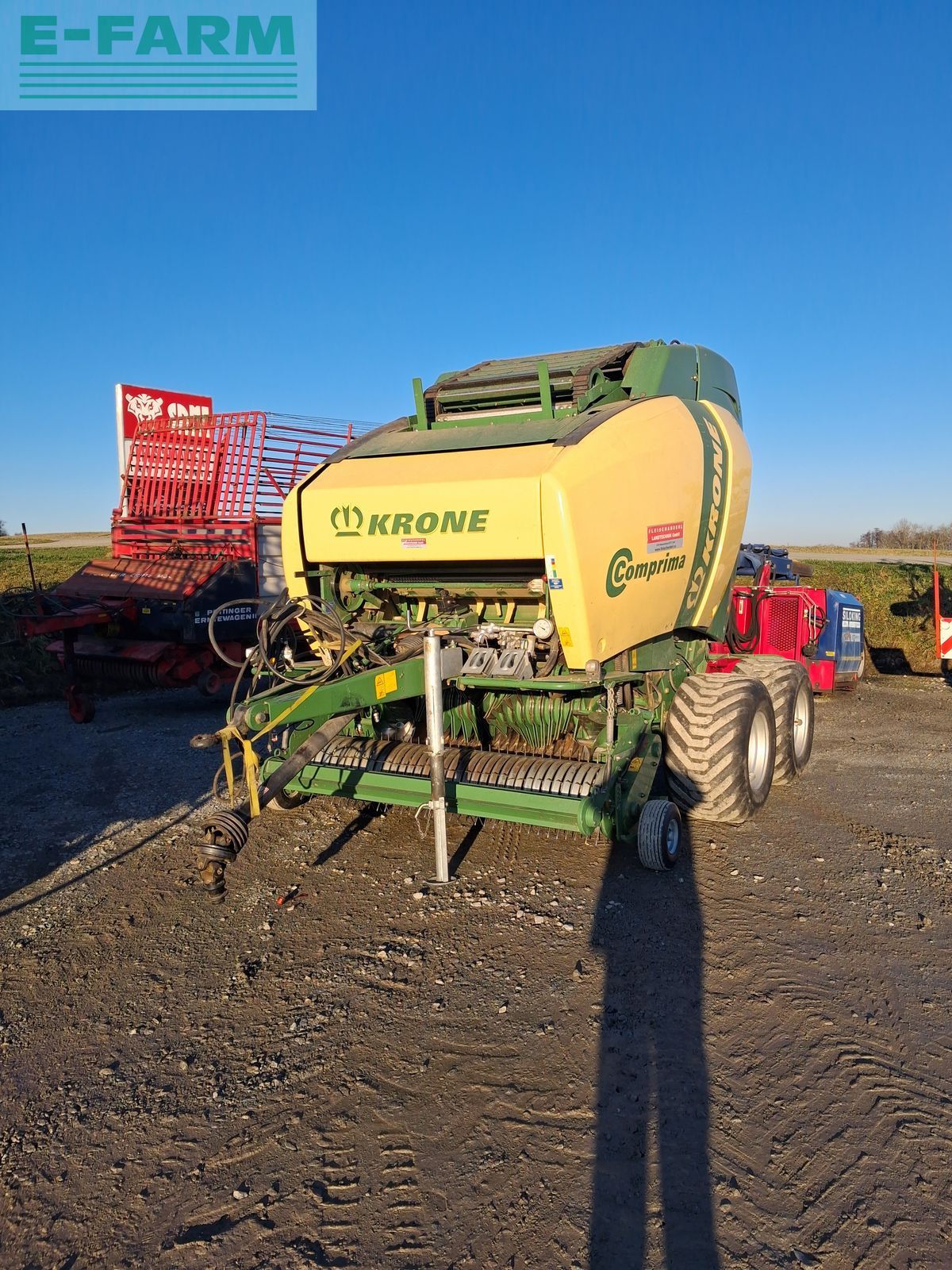 Krone krone comprima v 1800 xc, tandem, 17 messer, dl, Πρέσσα 22.800 €