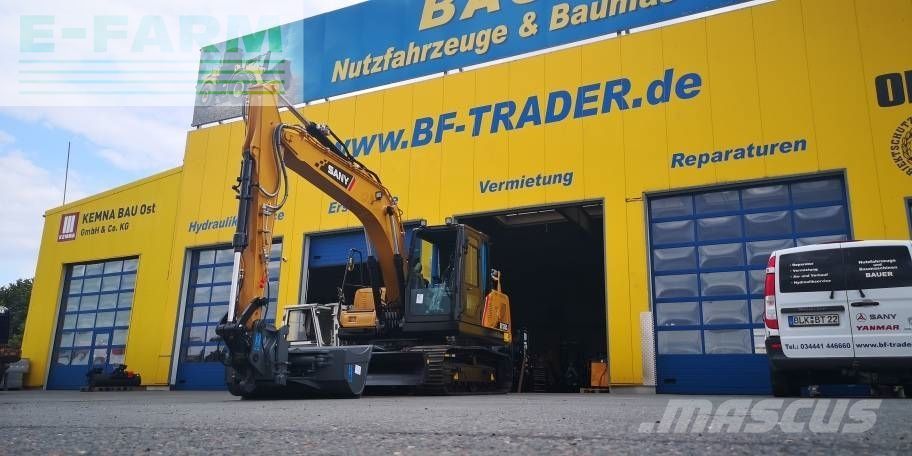 Sany sy 135 c auch sehr günstig mieten! Crawler excavator €59,900