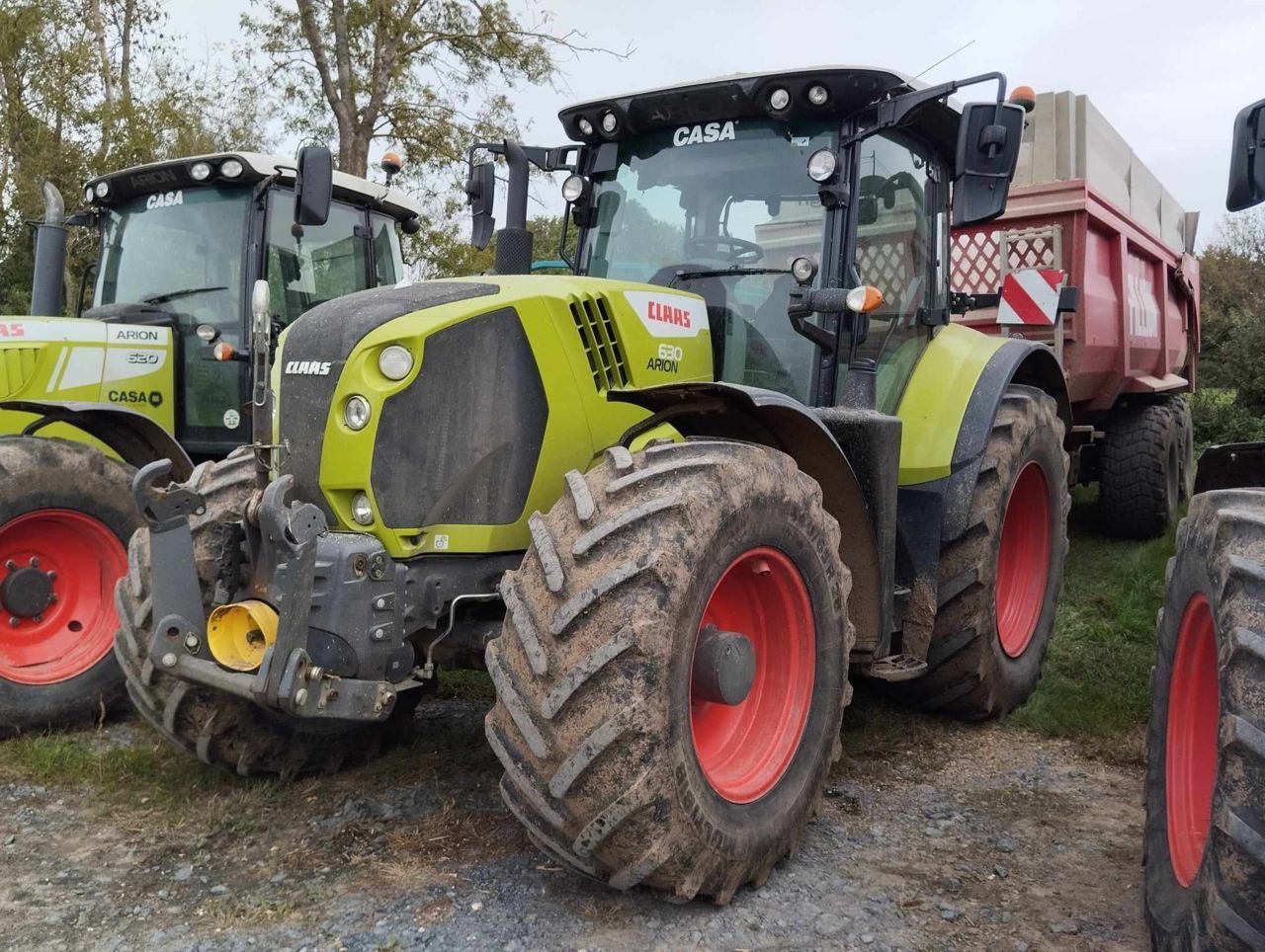 E-FARM: Claas Arion 630 CMATIC - Tracteur - id CUZQNUZ - 99 000 € - Année: 2020 - Lecture du nombre d'heure: 3 000,Puissance du moteur (chevaux): 170,France