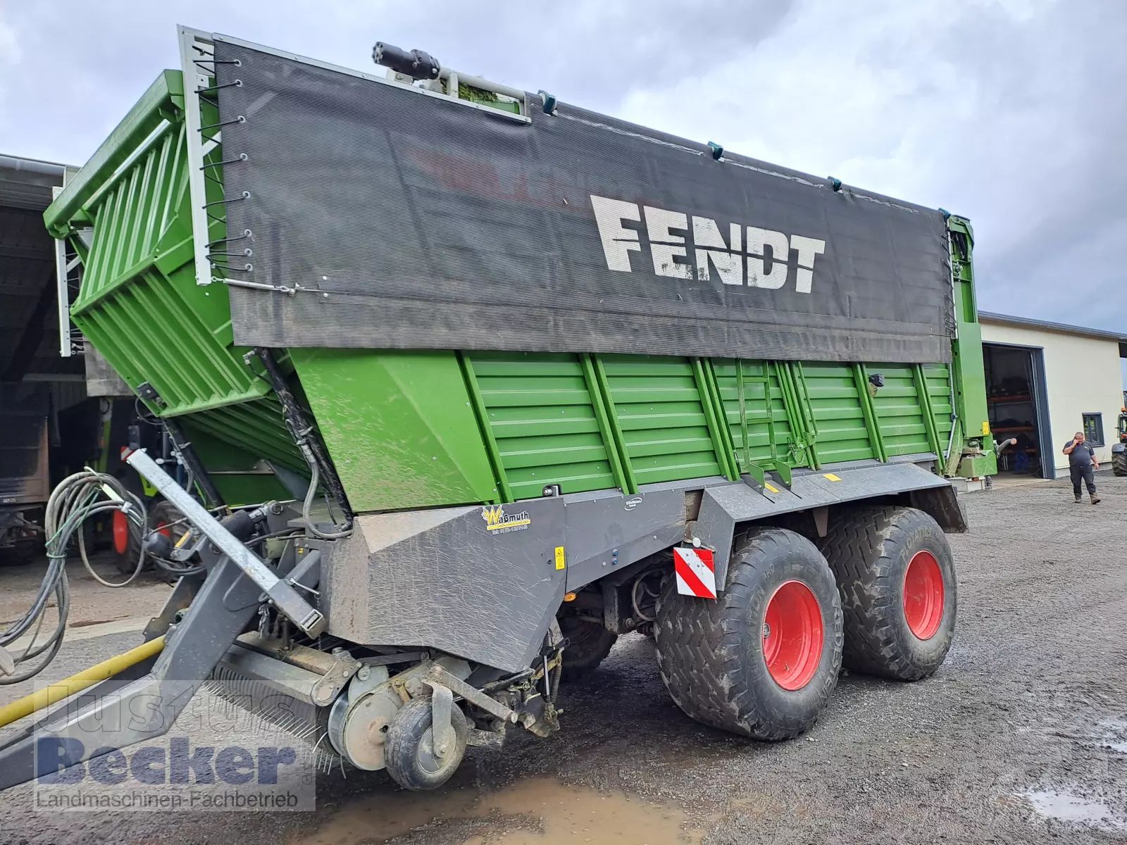 Fendt Tigo 60 PR Przyczepa 85 000 €