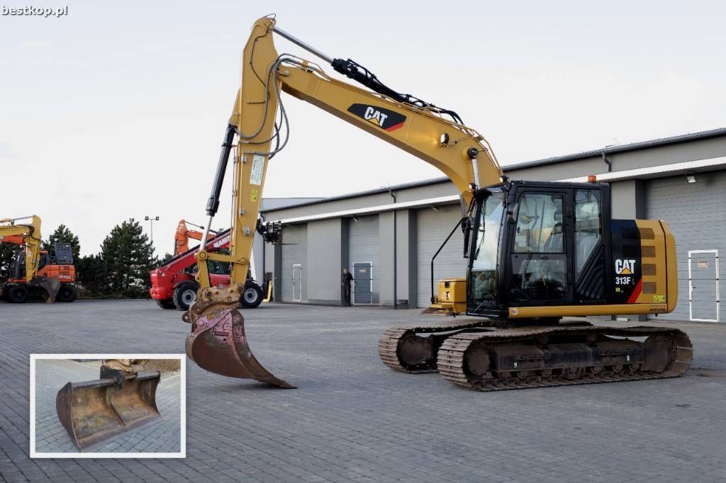 Caterpillar 313 f l Koparka gąsienicowa 62 500 €