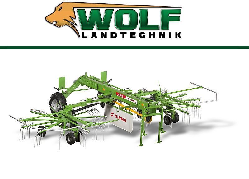 E-FARM: sipma zk 650 wir - Karuzelowy przetrząsacz do siana - id U5NHLB5 - 17 500 € - Rok produkcji: 2024 - Niemcy