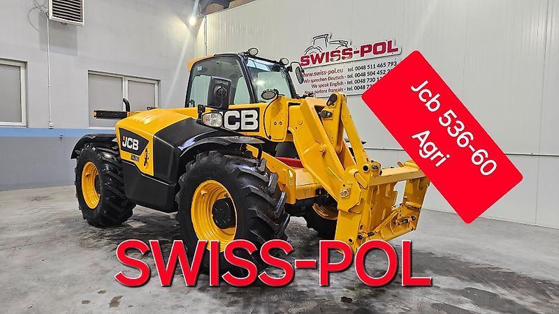 E-FARM: JCB 536-60 AGRI - Manipulador telescópico - id DFLJ9ZW - 37.506 € - Año: 2014 - Horas: 3300,Polonia