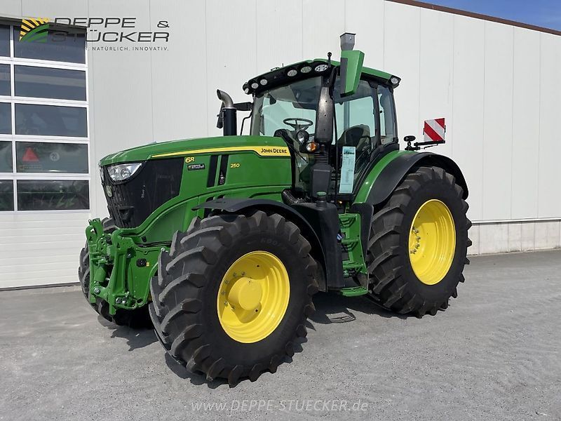 E-FARM: John Deere 6R 250 - Traktor - id QGR6HZ3 - 192.850 € - Baujahr: 2023 - Abgelesene Motorstunden: 615,Motorleistung (PS): 250,Deutschland
