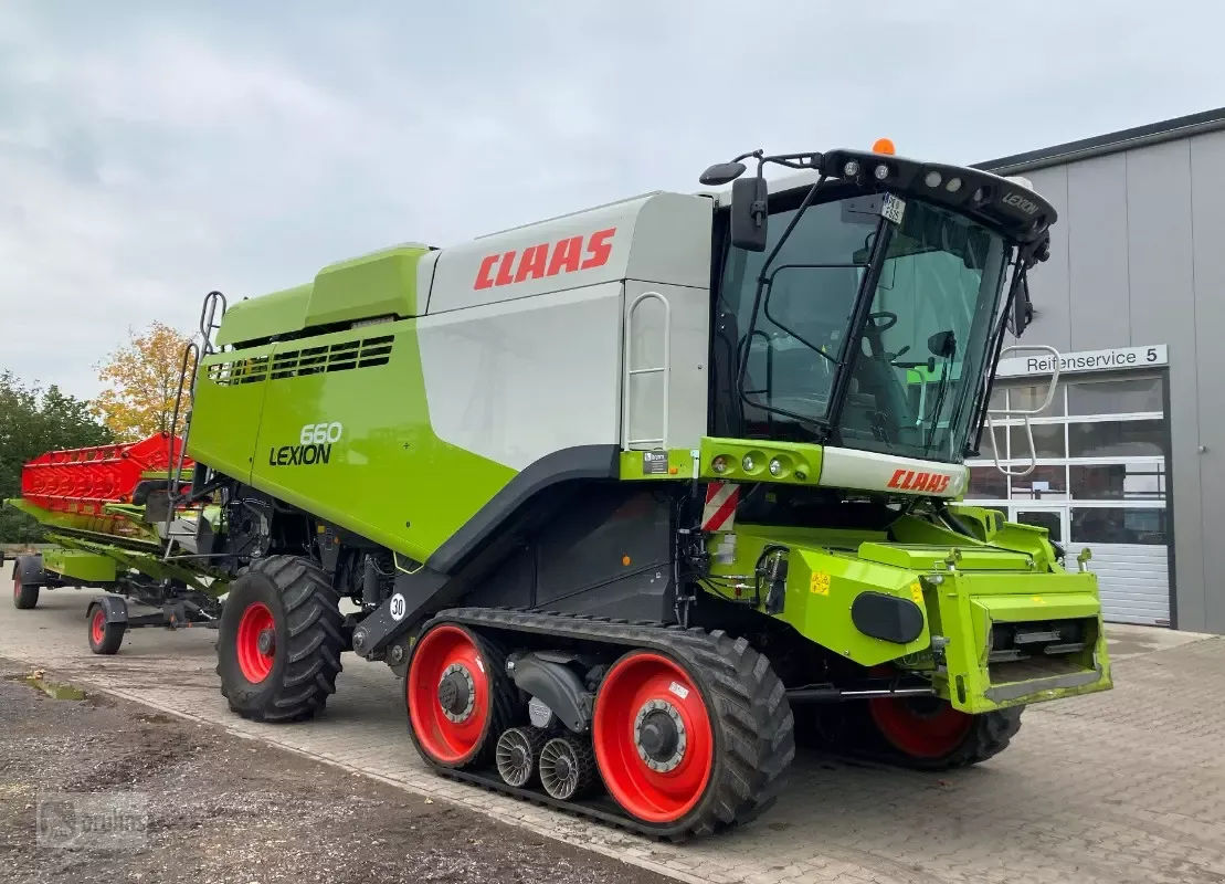 E-FARM: Claas Lexion 660 - Cosechadora - id 23NE7ZL - 253.000 € - Año: 2020 - Horas: 1146,Potencia del motor: 408,Alemania