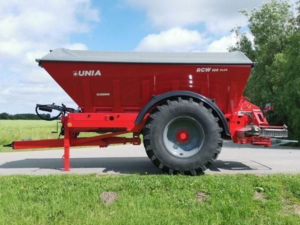 E-FARM: Unia rcw 120p - Разбрасыватель удобрений - id BLKK7BW - 63 754 € - Дания