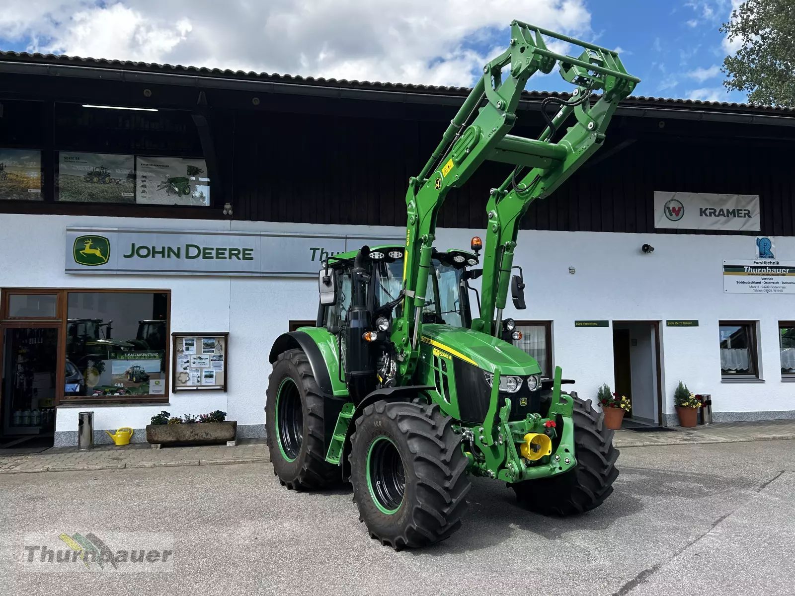 E-FARM: John Deere 6090 M - Tracteur - id F8EY7H6 - 100 840 € - Année: 2021 - Lecture du nombre d'heure: 398,Puissance du moteur (chevaux): 90,Allemagne