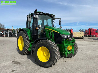 E-FARM: John Deere 6100 M - Τρακτέρ - id Z7LINTC - 99.580 € - Χρονία: 2022 - Μετρητής ωρών: 230,Ισχύς κινητήρα: 101,Γερμανία