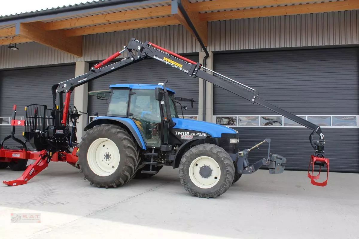 E-FARM: FARMI rückewagen 14,5 tonnen - 8,5 m kran - Forstanhänger - id 58U5WHF - 39.917 € - Österreich