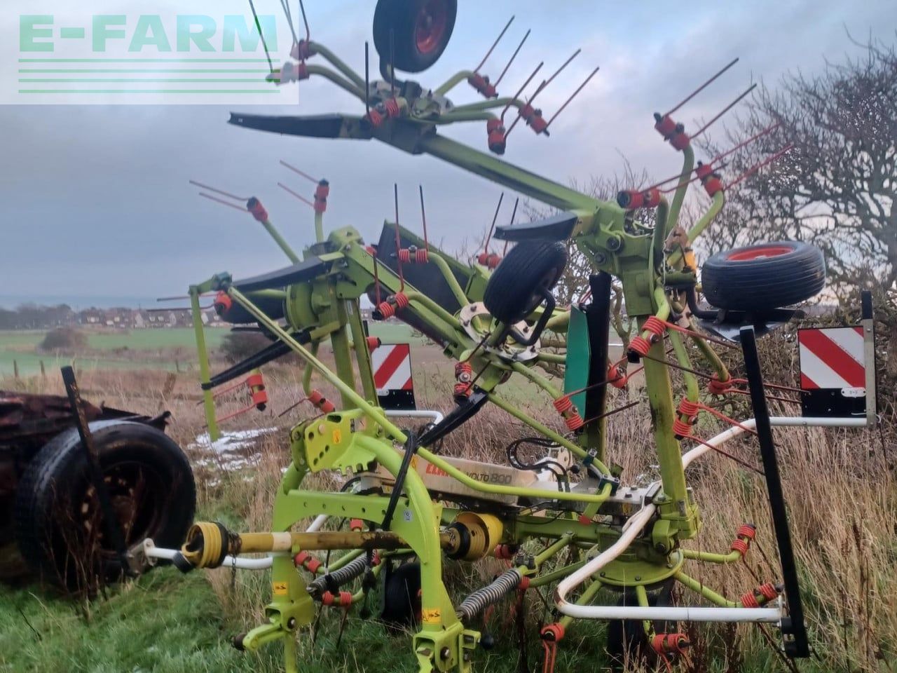 Claas Volto 800 Karuzelowy przetrząsacz do siana 9753 €