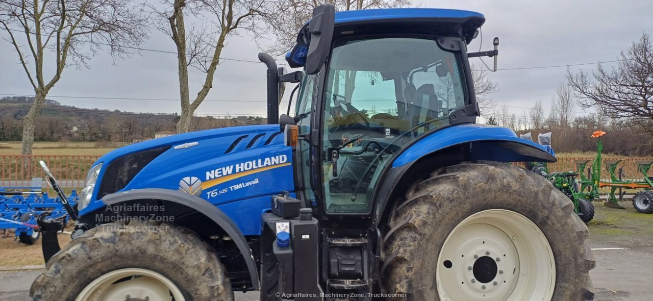 E-FARM: New Holland T6.145 - Tractor - id TUKS1GN - 77.500 € - Año: 2022 - Horas: 955,Potencia del motor: 120,Francia
