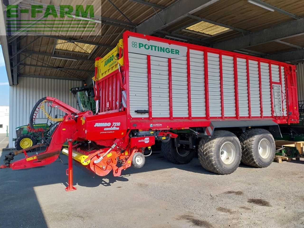 Pöttinger jumbo 7210 combiline Przyczepa 75 500 €