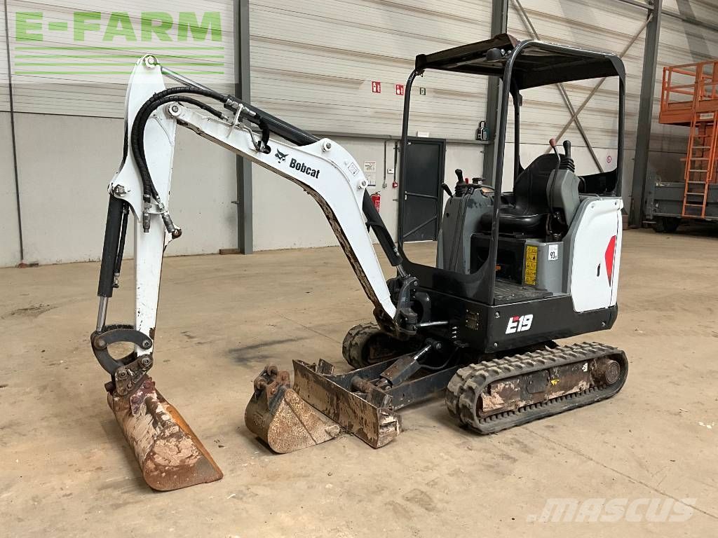Bobcat e 19 Minirypadlo 12 250 €
