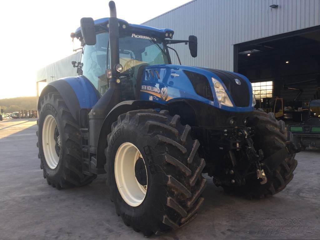 E-FARM: New Holland T7.315 HD - Traktor - id QPGXZYW - 92.000 € - Baujahr: 2016 - Abgelesene Motorstunden: 5.500,Motorleistung (PS): 315,Frankreich