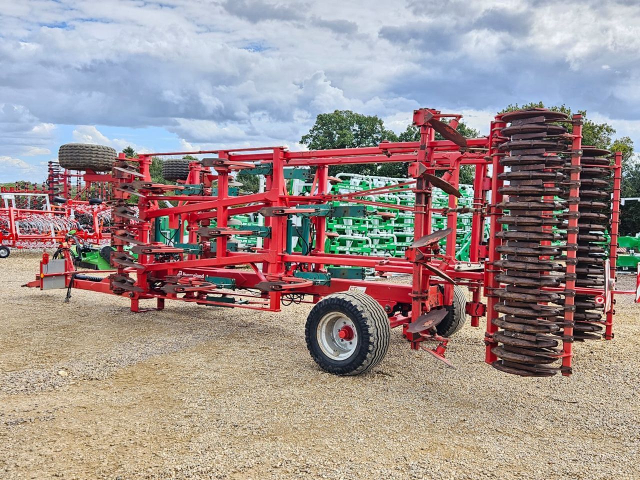 Kverneland ctc 4.2 metre trailed stubble cultivator, 2009, disc-tine-disc-press min-till cultivator Cultivator €12,560