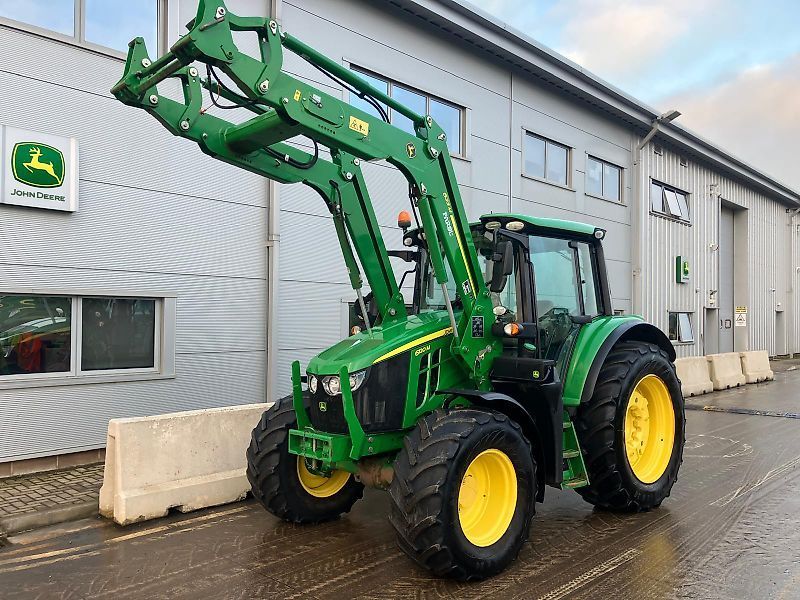 E-FARM: John Deere 6120 M - Tracteur - id UMCCMNJ - 70 782 € - Année: 2021 - Lecture du nombre d'heure: 2 100,Puissance du moteur (chevaux): 120,Royaume-Uni