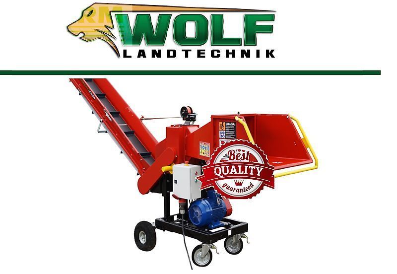 E-FARM: holzhacker rpe 120 mit förderband 3m 6 messer - Säge und Spalter - id ZM9J1HW - 6.950 € - Baujahr: 2022 - Deutschland
