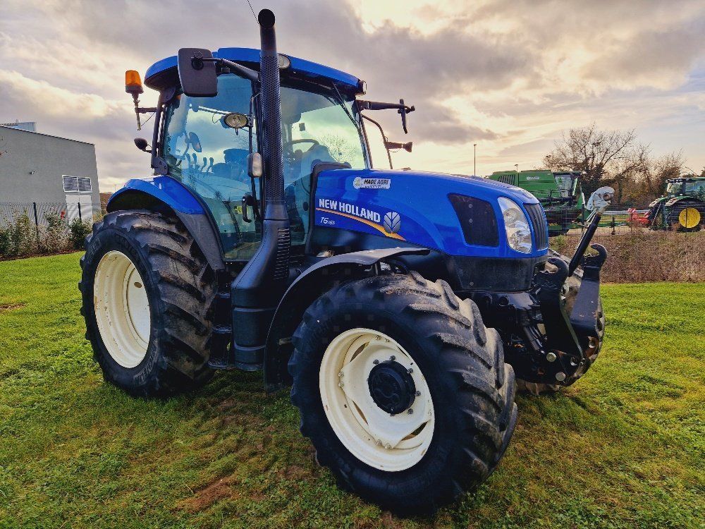 E-FARM: New Holland T6.165 - Tractor - id ZB7KUIZ - 49.900 € - Año: 2016 - Horas: 4575,Potencia del motor: 135,Francia