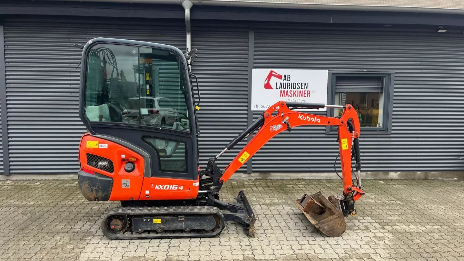 Kubota kx016-4 monteret med tiltman kompakt +2 skovle Gravemaskine 20.011 €