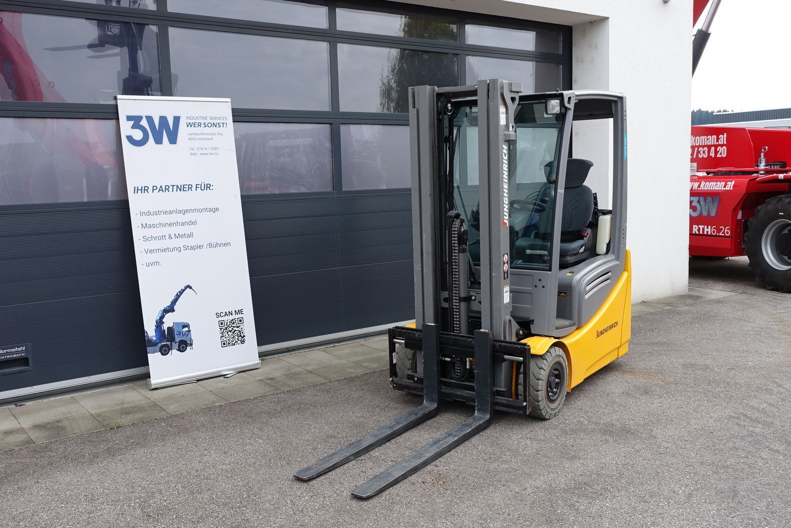 JUNGHEINRICH efg 216k Stivuitor 15.500 EUR