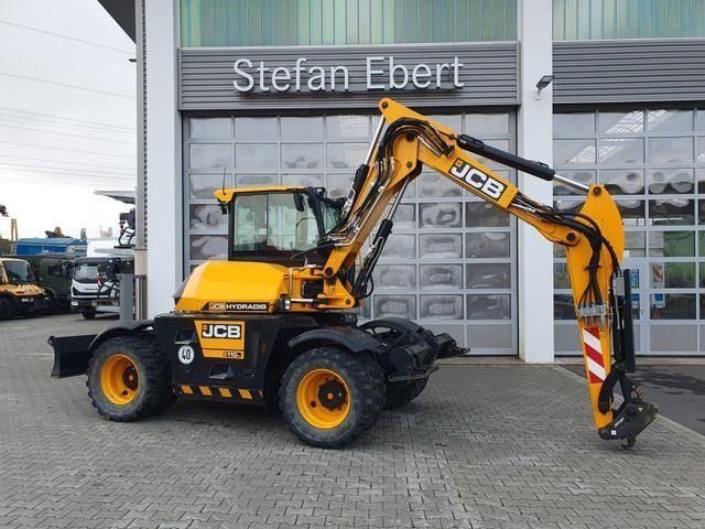 JCB hydradig 110w / pratzen / nur 572h! / 2023 Wheeled excavator €104,890