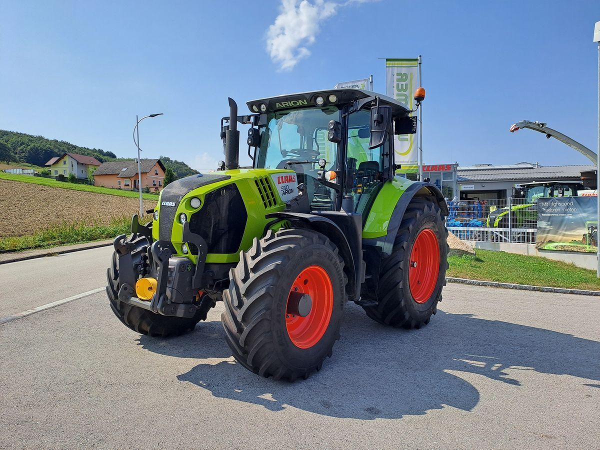 E-FARM: Claas Arion 550 CMATIC CIS - Tractor - id Q2UWRRA - €86,667 - Year of construction: 2018 - Engine hours: 3,800,Engine power (HP): 165,Austria