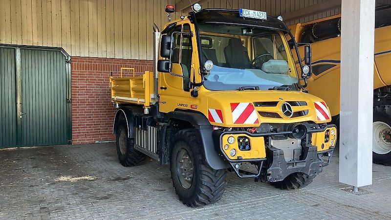E-FARM: Mercedes-Benz unimog u427 - Kraftfahrzeug - id BFAMADH - 98.000 € - Baujahr: 2019 - Deutschland