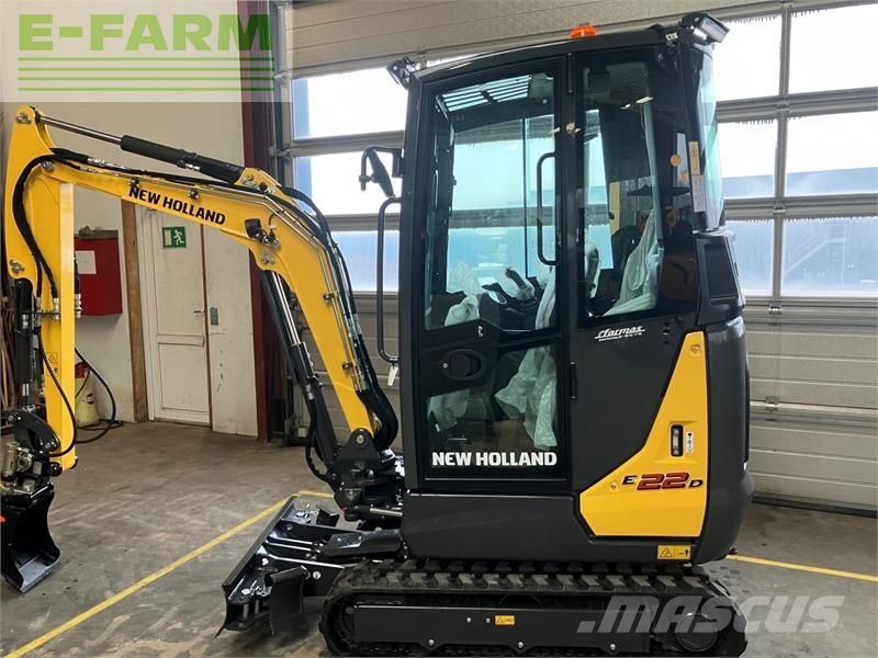 New Holland e22d minigraver Minikoparka 56 551 €