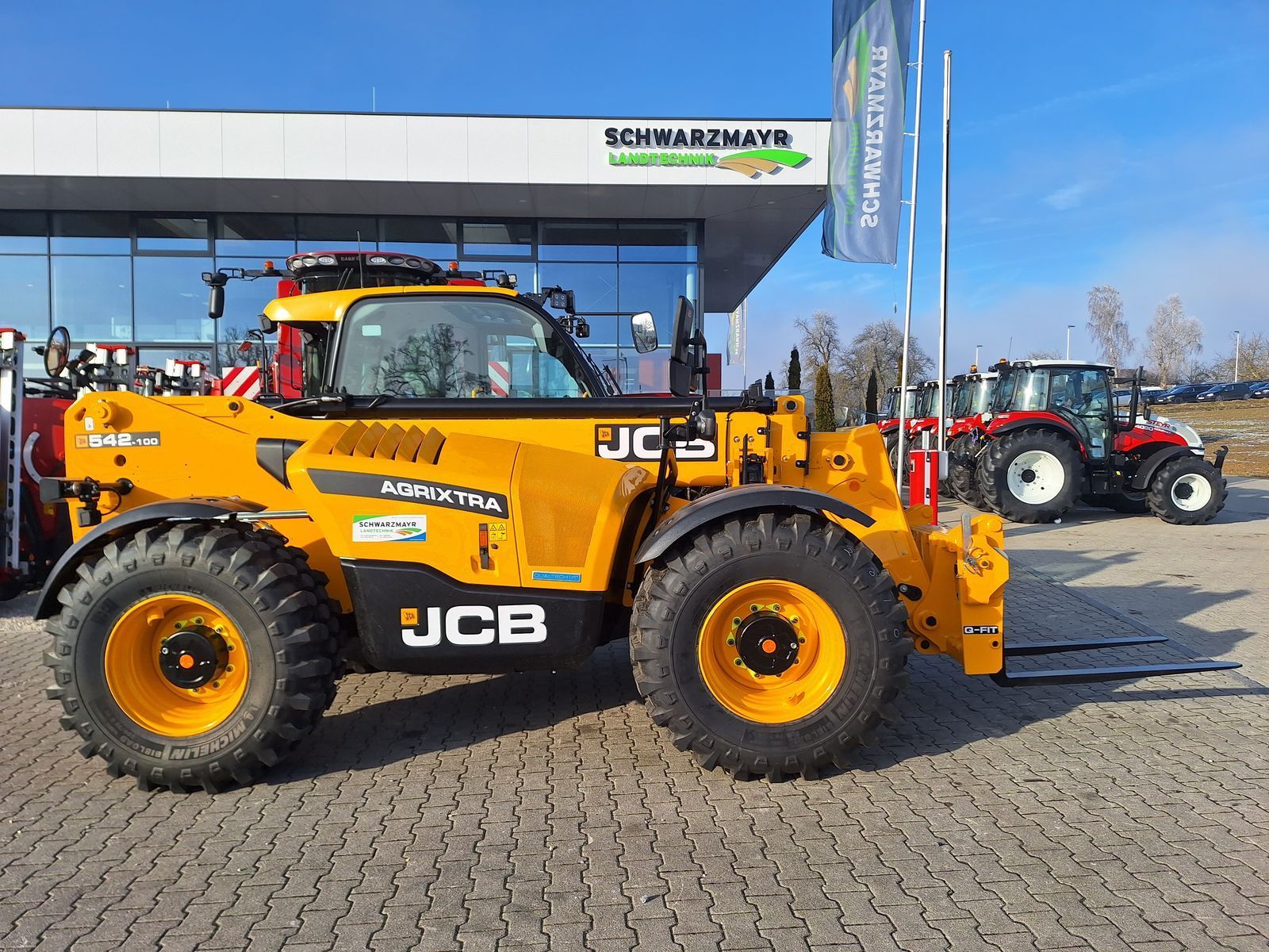 E-FARM: JCB 542-100 agri xtra dt - Manipulador telescópico - id YEPC3DG - Año: 2025 - Potencia del motor: 150,Austria