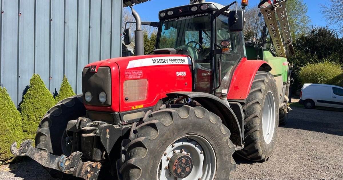 E-FARM: Massey Ferguson 6485 - Tractor - id CUKBIBS - 33.000 € - Año: 2005 - Horas: 6500,Potencia del motor: 165,Francia