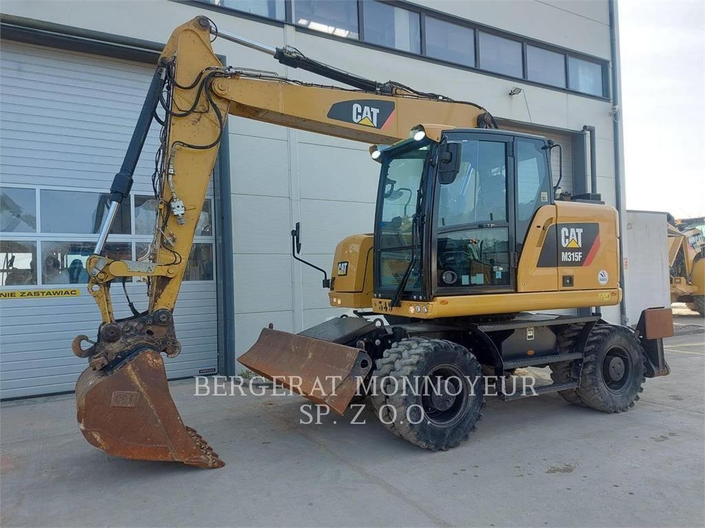 Caterpillar m315f Excavadora de ruedas 170.000 €
