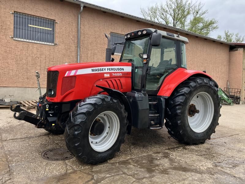 E-FARM: Massey Ferguson 7495 - Tractor - id UJWFE3B - 39.000 € - Año: 2008 - Horas: 8220,Potencia del motor: 199,Alemania