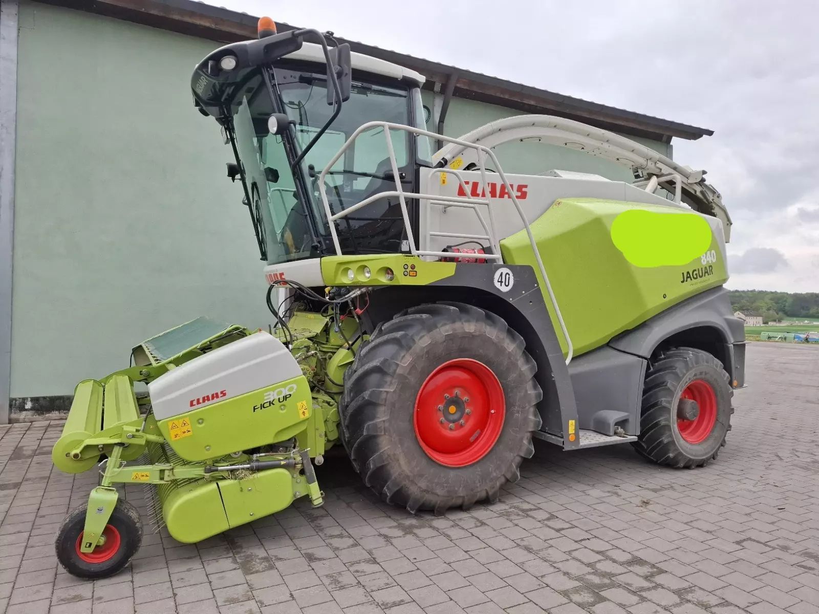 Claas Jaguar 840 Sieczkarnia samobieżna 120 000 €