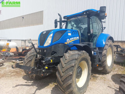 E-FARM: New Holland T7.190 - Tractor - id ZRGFPTY - €75,000 - Year of construction: 2019 - Engine hours: 3,800,Engine power (HP): 155,France