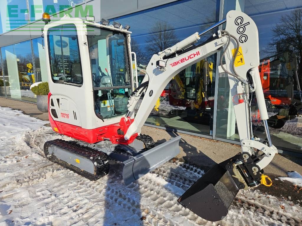 Takeuchi tb 216 Mini-pelle 26 757 €