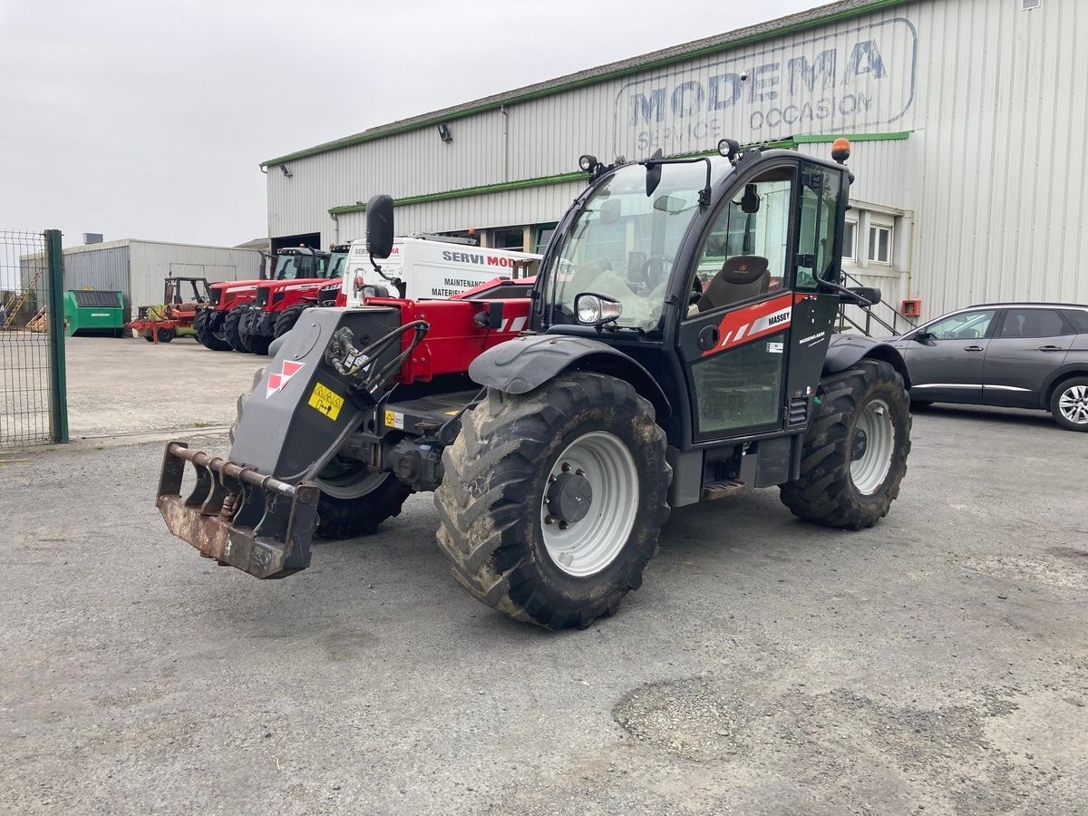 E-FARM: Massey Ferguson 7038 th - Ładowacz teleskopowy - id RSU4SKQ - Rok produkcji: 2020 - Motogodziny: 3886,Francja
