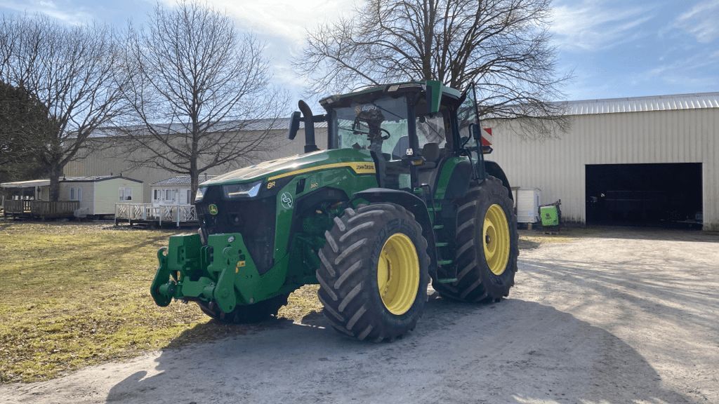 E-FARM: John Deere 8R 340 - Tracteur - id HATADC8 - 240 000 € - Année: 2021 - Lecture du nombre d'heure: 2 266,Puissance du moteur (chevaux): 340,France