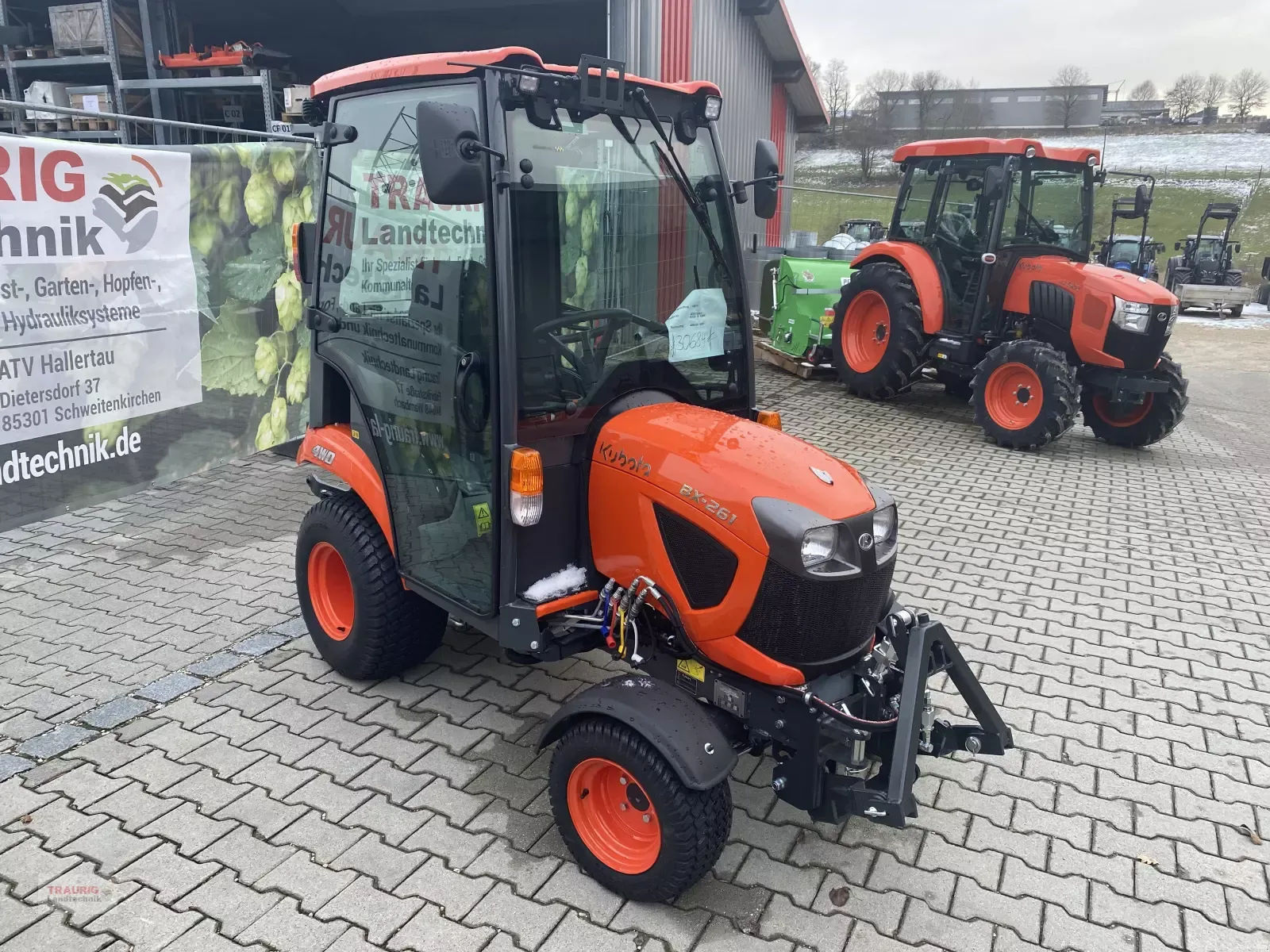 E-FARM: Kubota bx 261 cab - Tracteur - id AIR8QEI - Année: 2025 - Lecture du nombre d'heure: 1,Puissance du moteur (chevaux): 26,Allemagne